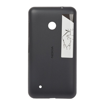 Задняя крышка корпуса для Nokia Lumia 530, черная
