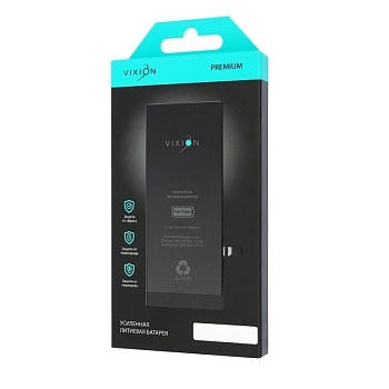 Аккумулятор Vixion для телефона Apple iPhone 7 Plus, усиленная 3410мАч, с монтажным скотчем