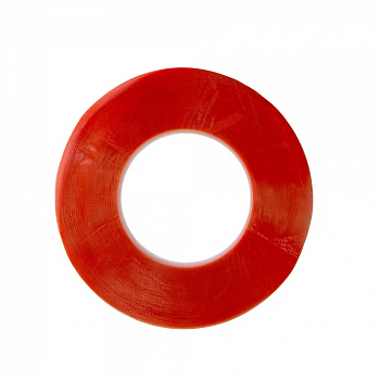 Скотч двусторонний прозрачный 3M с красной защитной лентой, ширина 3мм, длина 50м, толщина 0.1мм