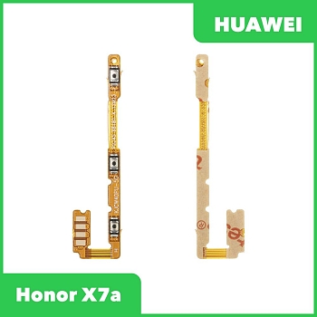 Шлейф кнопок громкости и кнопки включения для телефона Huawei Honor X7a (RKY-LX1)